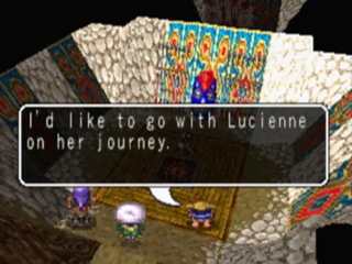 I'd like to go with Lucienne...