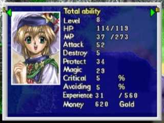STATUS - Lucienne Lv8 - Total