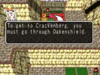 To get to Crackenberg...
