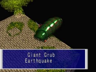 BATTLE - Giant Grub Earthquake