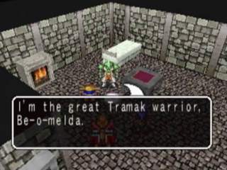 I'm the great Tramak warrior...