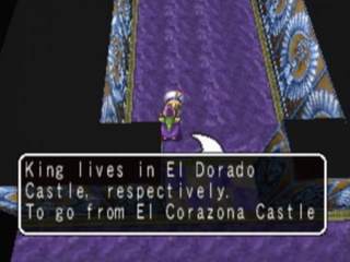 King lives in El Dorado Castle...