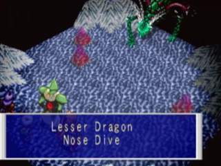 BATTLE - Lesser Dragon Nose Dive
