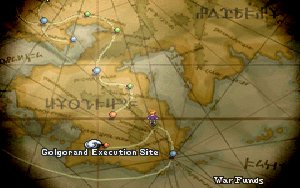 [Path to Lionel Castle was removed off the map, appeared Golgorand Execution Site.]