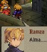[Ramza turns toward Alma.] Ramza