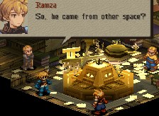 [Ramza walks closer to summoned guy.] Ramza