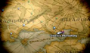 Монастырь Орбон на карте мира