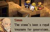 [Simon looks at Ramza.] Simon