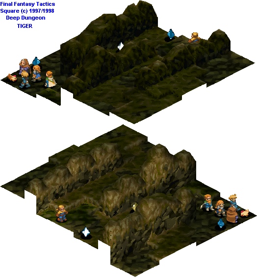 final fantasy tactics deep dungeon map