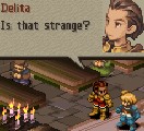 [Delita looks at Ramza.] Delita